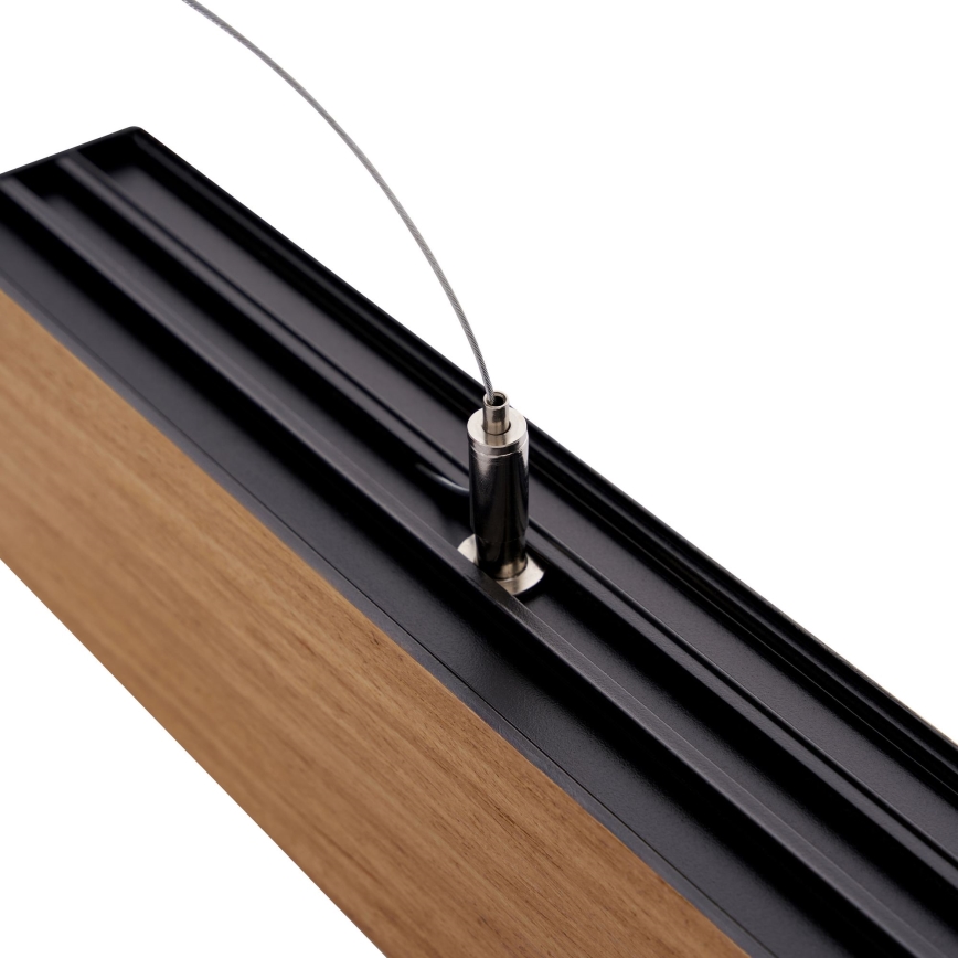 BRILAGI - LED kroonluchter met kabelophanging GARDALINE LED/100W/230V eiken