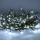 Brilagi - LED-lichtsnoer voor buiten, 100 LEDs, 8 functies, 13 m, IP44, koud wit