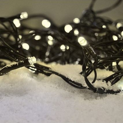 Brilagi - LED-lichtsnoer voor buiten, 100 x LED / 8 functies, 13 m, IP44, warm wit