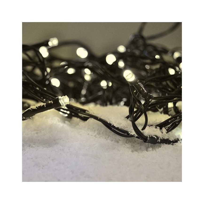 Brilagi - LED-lichtsnoer voor buiten, 100 x LED / 8 functies, 13 m, IP44, warm wit