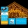 Brilagi - LED-lichtsnoer voor buiten, 200 LED / 8 functies, 13x0,6 m, IP44, warm wit