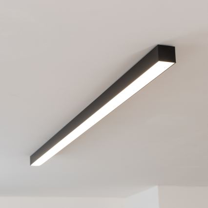 Brilagi - LED plafond-opbouwarmatuur FULLDAY LED/10/15/20W/230V 2700/4000/6000K 60 cm UGR19 zwart
