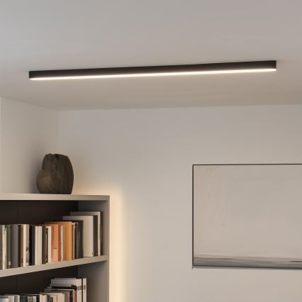 Brilagi - LED plafond-opbouwarmatuur FULLDAY LED/30/40/50W/230V 2700/4000/6000K 150 cm UGR19 zwart