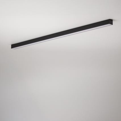 Brilagi - LED plafond-opbouwarmatuur FULLDAY LED/30/40/50W/230V 2700/4000/6000K 150 cm UGR19 zwart