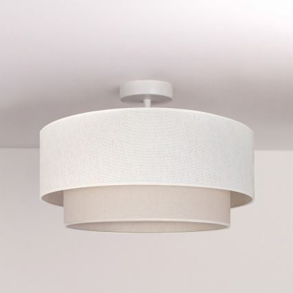 Brilagi - LED-opbouwkroonluchter BOHO ECO 1xE27/10W/230V Ø 40 cm crème