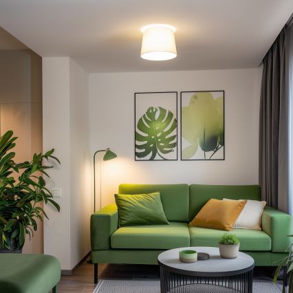 Brilagi - LED opbouwkroonluchter CERIA 1xE27/40W/230V Ø 30 cm beige