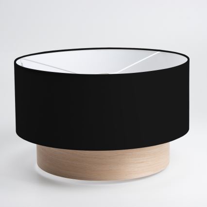 Brilagi - LED Opbouwkroonluchter CERIA 1xE27/40W/230V Ø 50 cm zwart/beige