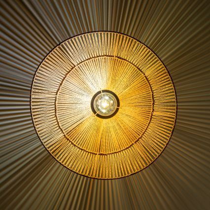 Brilagi - LED opbouwkroonluchter CERIA BOHO 1xE27/40W/230V Ø 50 cm bruin