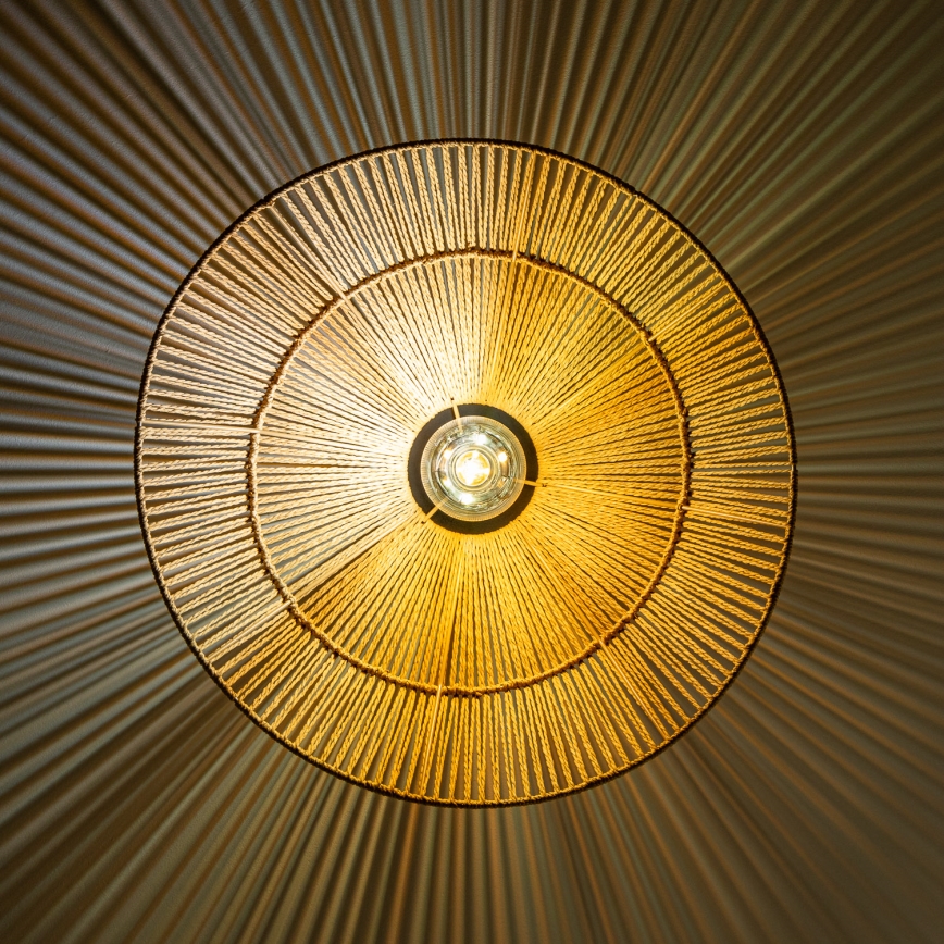 Brilagi - LED opbouwkroonluchter CERIA BOHO 1xE27/40W/230V Ø 50 cm bruin