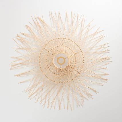 Brilagi - LED opbouwkroonluchter CERIA BOHO 1xE27/40W/230V Ø 70 cm bamboe/eik