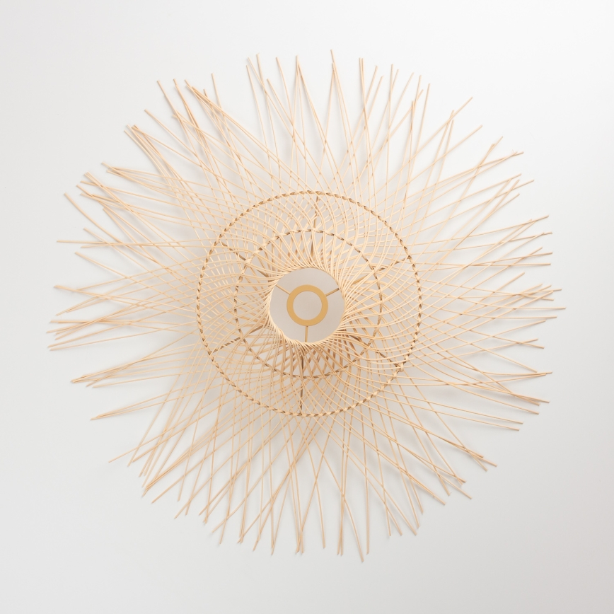 Brilagi - LED opbouwkroonluchter CERIA BOHO 1xE27/40W/230V Ø 70 cm bamboe/eik