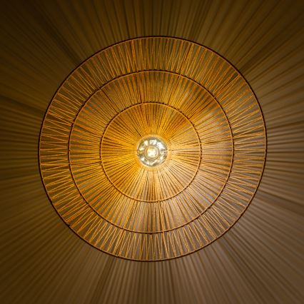 Brilagi - LED opbouwkroonluchter CERIA BOHO 1xE27/40W/230V Ø 70 cm bruin