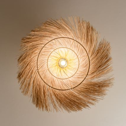 Brilagi - LED-opbouwkroonluchter CERIA BOHO 1xE27/40W/230V Ø 70 cm rotan