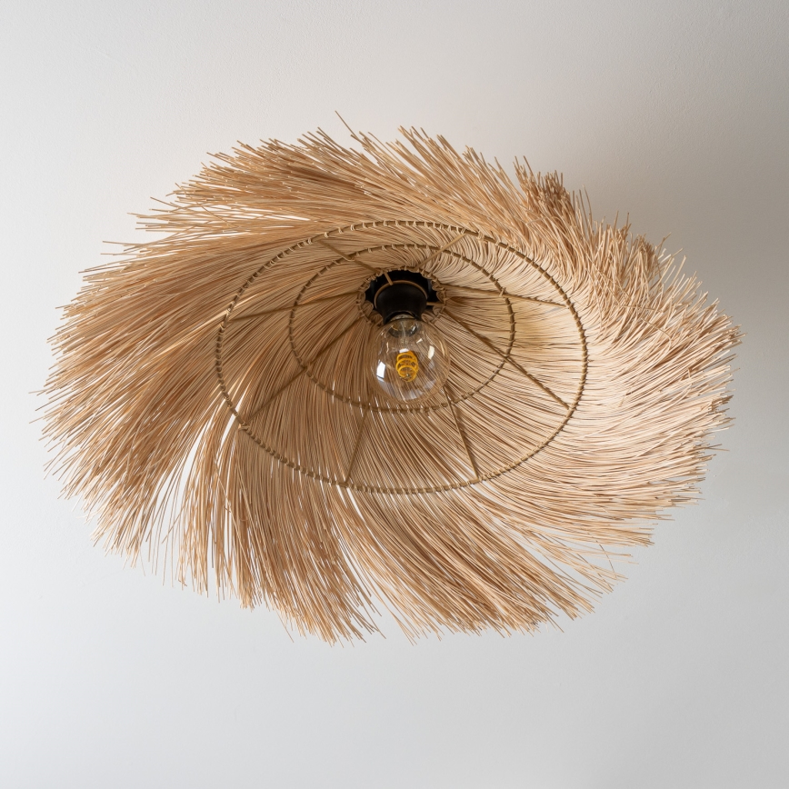 Brilagi - LED-opbouwkroonluchter CERIA BOHO 1xE27/40W/230V Ø 70 cm rotan