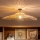 Brilagi - LED opbouwkroonluchter CERIA BOHO 1xE27/60W/230V Ø 100 cm zwart/beige