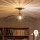 Brilagi - LED-opbouwkroonluchter CERIA WIRE 1x E27/60W/230V Ø 80 cm zwart