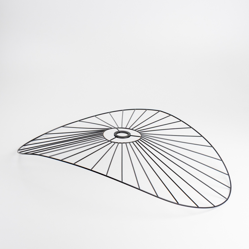 Brilagi - LED opbouwkroonluchter CERIA WIRE 1xE27/40W/230V 60x80 cm zwart/eiken