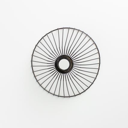 Brilagi - LED opbouwkroonluchter CERIA WIRE 1xE27/40W/230V Ø 30 cm zwart