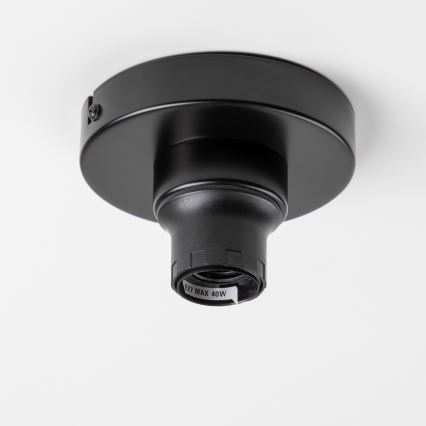 Brilagi - LED opbouwkroonluchter CERIA WIRE 1xE27/40W/230V Ø 30 cm zwart