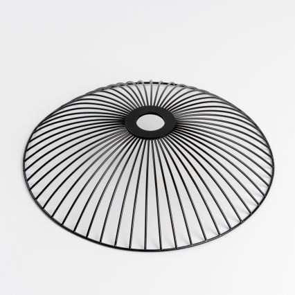 Brilagi - LED opbouwkroonluchter CERIA WIRE 1xE27/40W/230V Ø 38 cm zwart/eiken