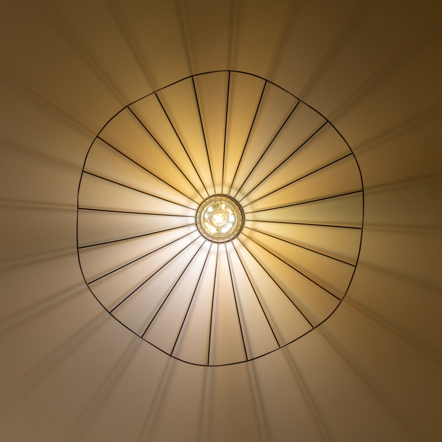 Brilagi - LED opbouwkroonluchter CERIA WIRE 1xE27/40W/230V Ø 80 cm zwart