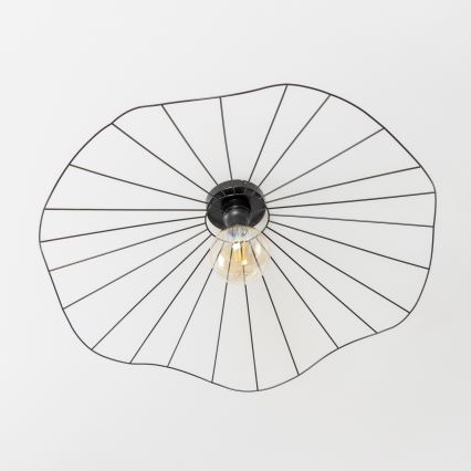 Brilagi - LED opbouwkroonluchter CERIA WIRE 1xE27/40W/230V Ø 80 cm zwart