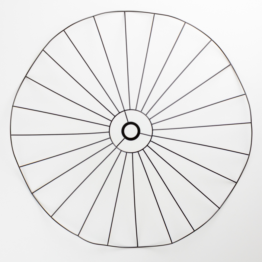 Brilagi - LED opbouwkroonluchter CERIA WIRE 1xE27/40W/230V Ø 80 cm zwart