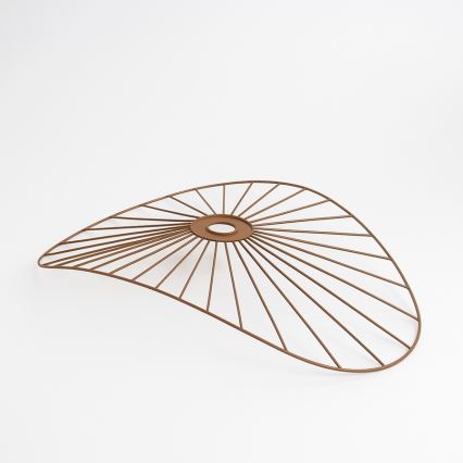 Brilagi - LED-opbouwkroonluchter CERIA WIRE 1xE27/60W/230V 60x80 cm zwart/bronzen