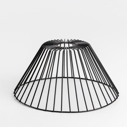 Brilagi - LED-opbouwkroonluchter CERIA WIRE 1xE27/60W/230V Ø 30 cm zwart