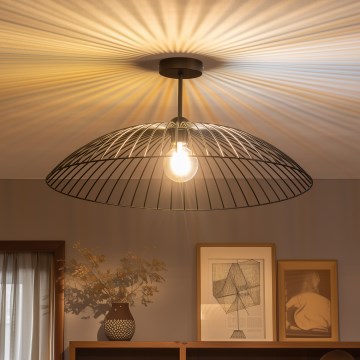 Brilagi - LED opbouwkroonluchter CERIA WIRE 1xE27/60W/230V Ø 60 cm zwart