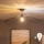 Brilagi - LED opbouwkroonluchter CERIA WIRE 1xE27/60W/230V Ø 80 cm zwart