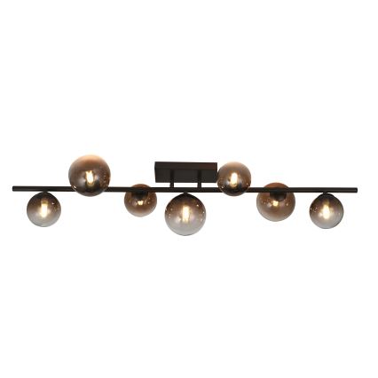 Brilagi - LED opbouwkroonluchter MILLA 7xG9/3W/230V bruin/rookbruin
