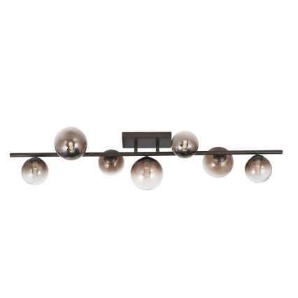 Brilagi - LED opbouwkroonluchter MILLA 7xG9/3W/230V bruin/rookbruin