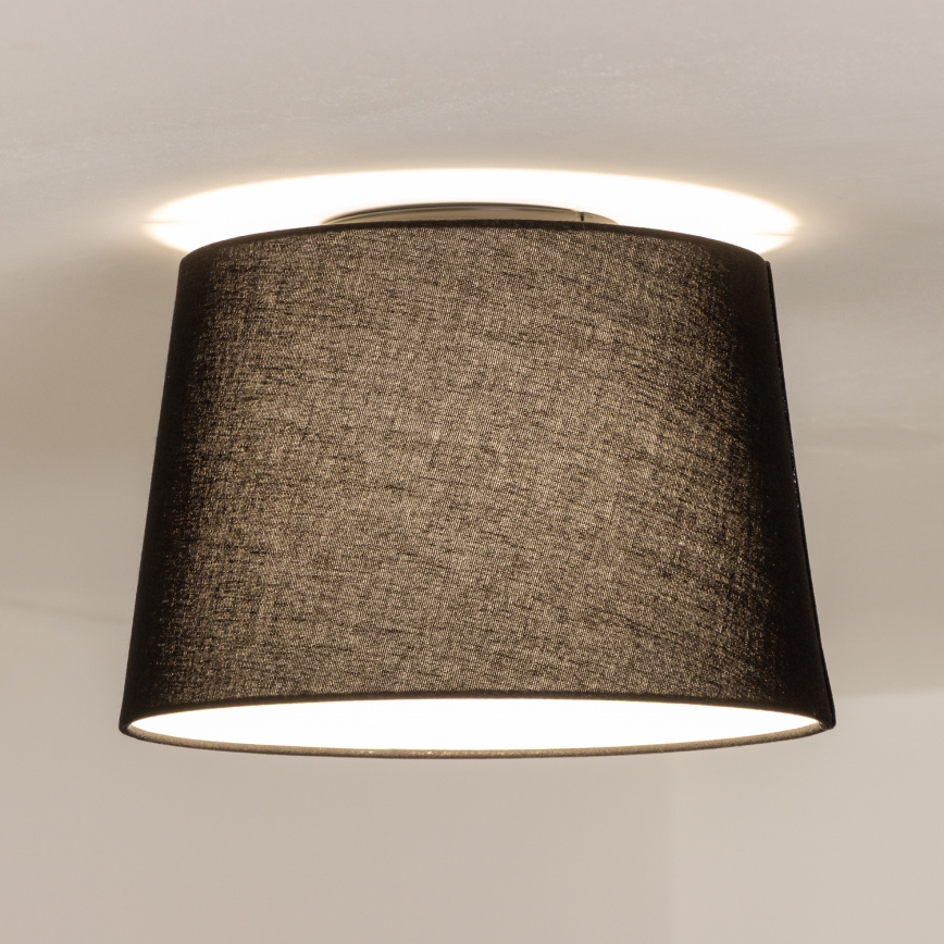 Brilagi - LED opbouwlamp CERIA 1xE27/40W/230V Ø30 cm zwart