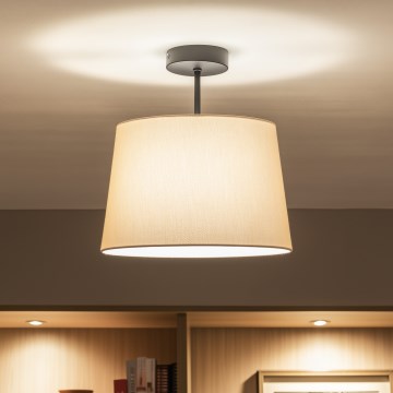 Brilagi - LED opbouwlamp CERIA 1xE27/60W/230V Ø 30 cm zwart/beige