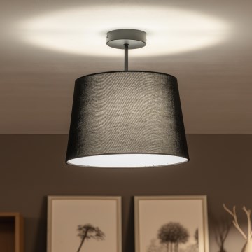 Brilagi - LED opbouwlamp CERIA 1xE27/60W/230V Ø 30 cm zwart
