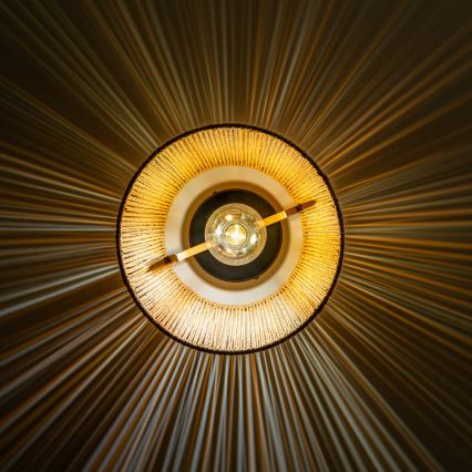 Brilagi - LED opbouwlamp CERIA BOHO 1xE27/40W/230V Ø 28 cm bruin