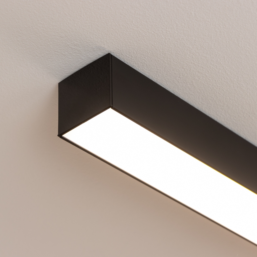 Brilagi - LED plafond-opbouwarmatuur FULLDAY LED/20/30/40W/230V 2700/4000/6000K 120 cm UGR19 zwart