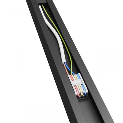 Brilagi - LED plafond-opbouwarmatuur FULLDAY LED/20/30/40W/230V 2700/4000/6000K 120 cm UGR19 zwart