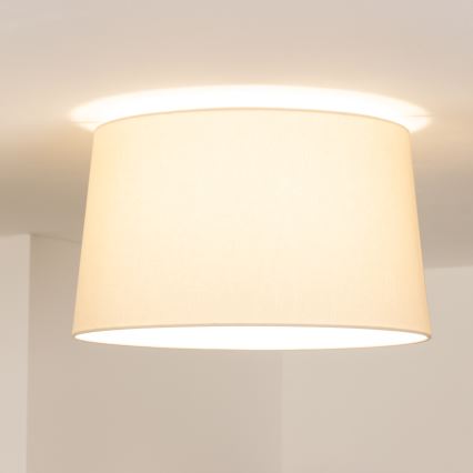 Brilagi - LED opbouwplafondlamp CERIA 1xE27/40W/230V Ø 45 cm beige