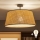 Brilagi - LED opbouwplafondlamp CERIA 1xE27/60W/230V Ø 50 cm zwart/beige