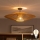 Brilagi - LED opbouwplafondlamp CERIA BOHO 1x E27/60W/230V Ø 70 cm zwart/bruin