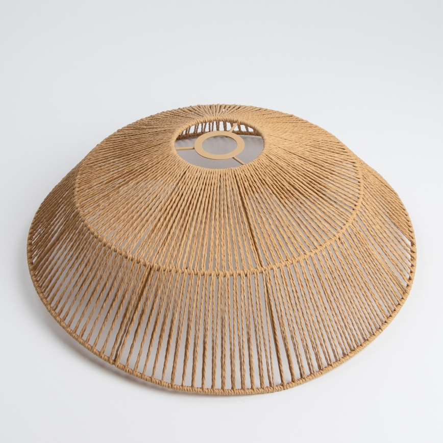 Brilagi - LED opbouwplafondlamp CERIA BOHO 1xE27/60W/230V Ø 50 cm zwart/bruin