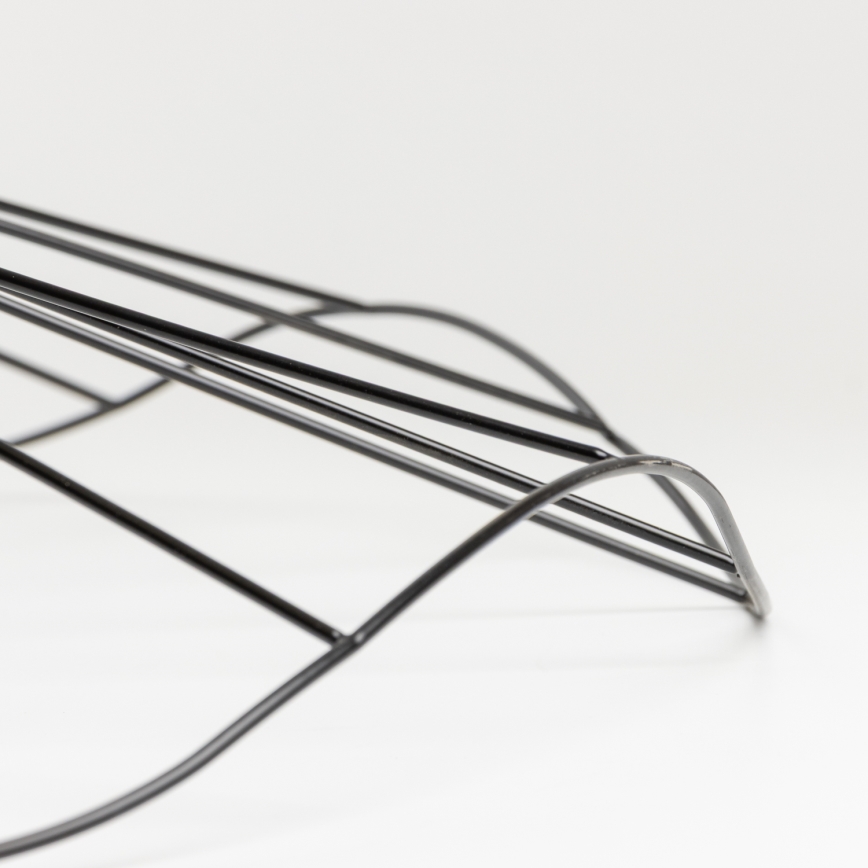 Brilagi - LED opbouwplafondlamp CERIA WIRE 1x E27/40W/230V Ø 80 cm zwart/eiken