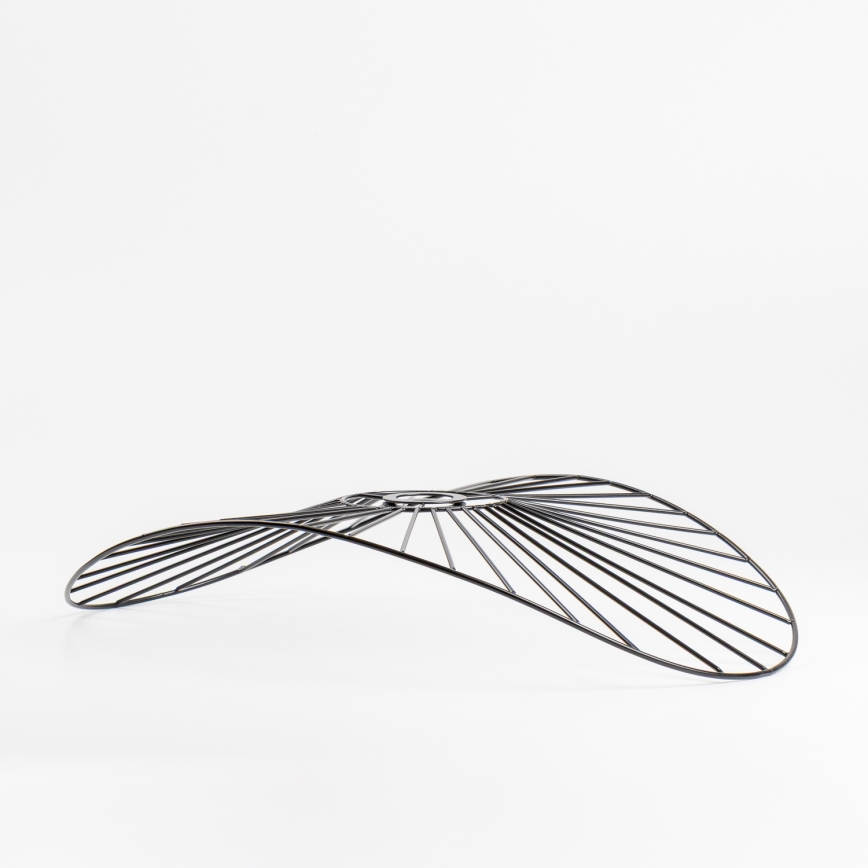 Brilagi - LED opbouwplafondlamp CERIA WIRE 1xE27/40W/230V 40x56 cm zwart/eiken