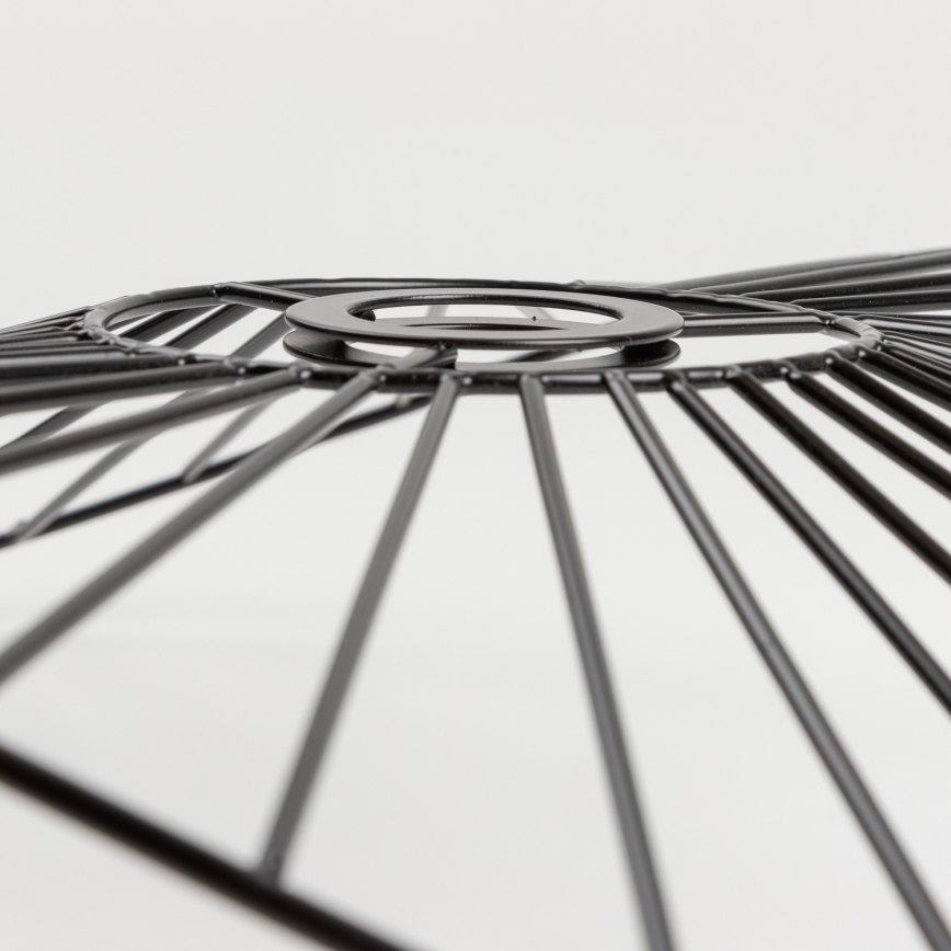 Brilagi - LED opbouwplafondlamp CERIA WIRE 1xE27/40W/230V 40x56 cm zwart/eiken