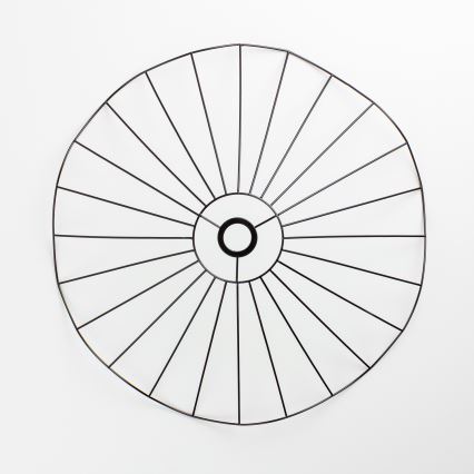 Brilagi - LED opbouwplafondlamp CERIA WIRE 1xE27/40W/230V Ø 60 cm zwart