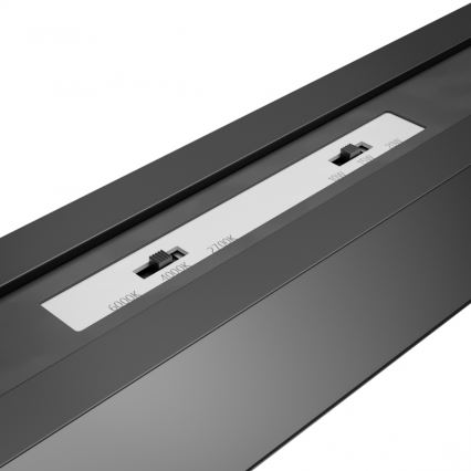 Brilagi - LED plafondlamp (opbouw) FULLDAY LED/20/30/40W/230V 2700/4000/6000K 120 cm zwart