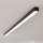 Brilagi - LED opbouwplafondlamp FULLDAY LED/30/40/50W/230V 2700/4000/6000K 150 cm zwart