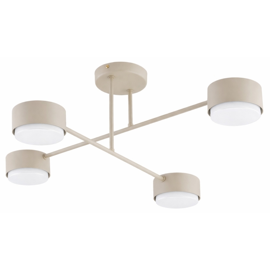 Brilagi - LED opbouwplafondlamp MONO 4xGX53/30W/230V beige